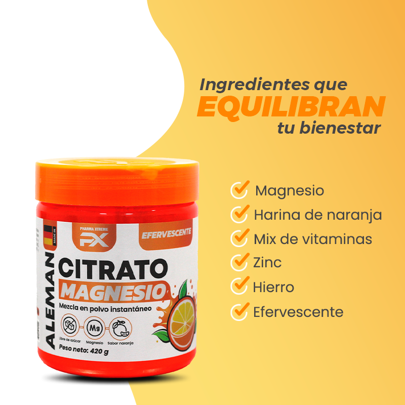 Citrato de Magnesio efervescente - Imagen 4