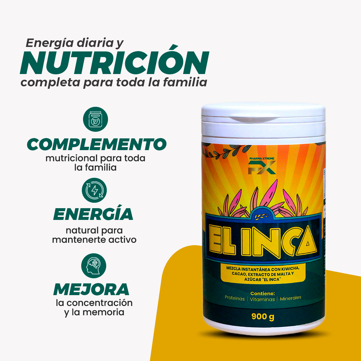 El Inca mezcla instantánea nutricional - Imagen 3