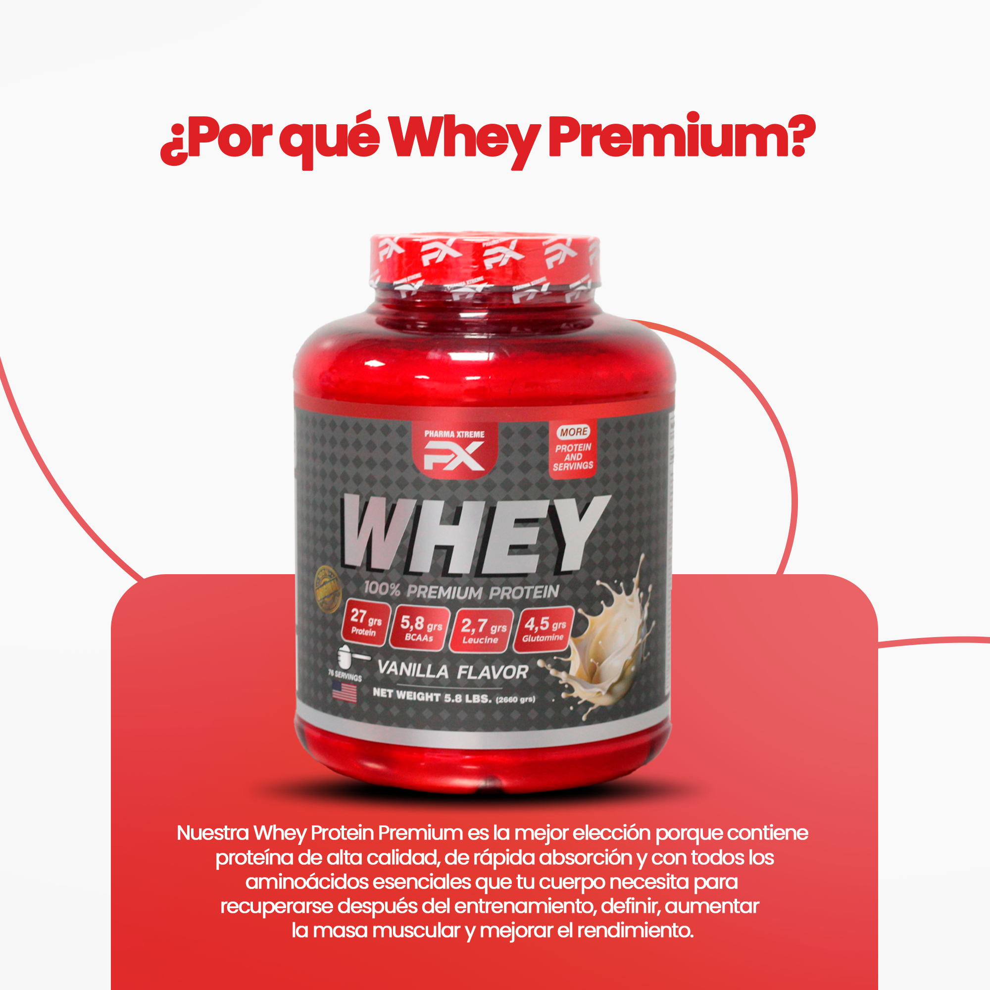 Proteína Premium Whey - Imagen 2