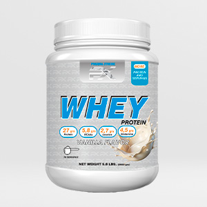 WHEY PROTEIN VAINILLA FLAVOR