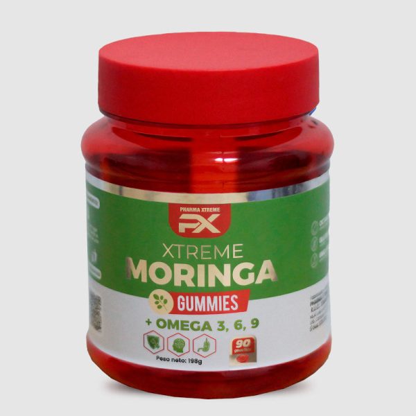 Gomas Moringa con omega 3 6 9 90 uds